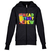 Womens Head Start Crew Student Teachers Back To School Kid Boy Girl V Youth Zipper Hoodie | Artistshot