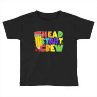 Womens Head Start Crew Student Teachers Back To School Kid Boy Girl V Toddler T-shirt | Artistshot