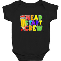 Womens Head Start Crew Student Teachers Back To School Kid Boy Girl V Baby Bodysuit | Artistshot