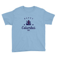 Columbus Day Design Simple Youth Tee | Artistshot