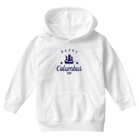 Columbus Day Design Simple Youth Hoodie | Artistshot