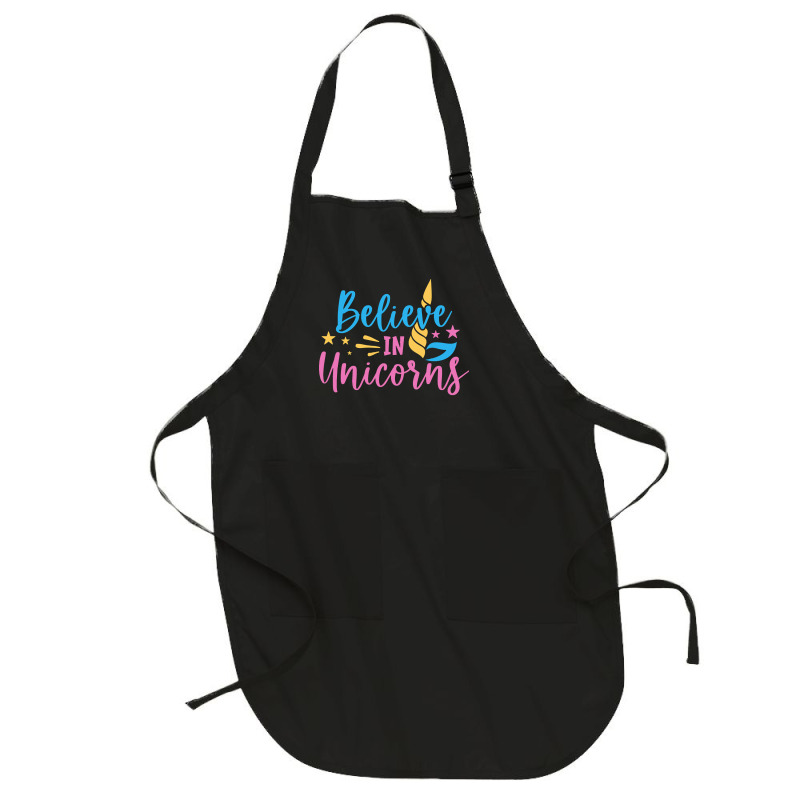 Believe N Unicorns T  Shirtbelieve în Unicorns T  Shirt Full-length Apron | Artistshot