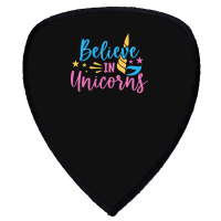 Believe N Unicorns T  Shirtbelieve în Unicorns T  Shirt Shield S Patch | Artistshot