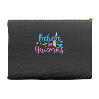 Believe N Unicorns T  Shirtbelieve în Unicorns T  Shirt Accessory Pouches | Artistshot