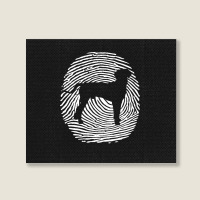 Hanover T  Shirt Hanover Hound D N A Fingerprint I Dog Hanover Hound T Landscape Canvas Print | Artistshot