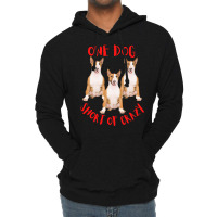 One Dog Short Of Crazy T  Shirtone Dog Short Of Crazy T  Shirt (11) Lightweight Hoodie | Artistshot