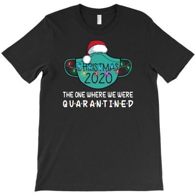 Christmas 2020 Quarantined For Dark T-shirt Designed By Alemin