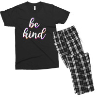 Be Kind Men's T-shirt Pajama Set | Artistshot