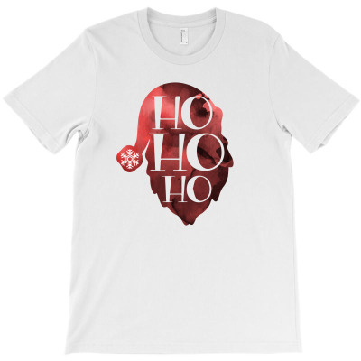 Ho Ho Ho Santa T-shirt Designed By Alemin