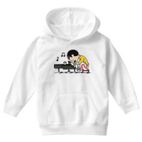 Rock N Roll Music Youth Hoodie | Artistshot