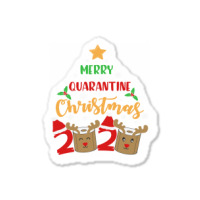 Merry Quarantine Christmas 2020 Sticker | Artistshot