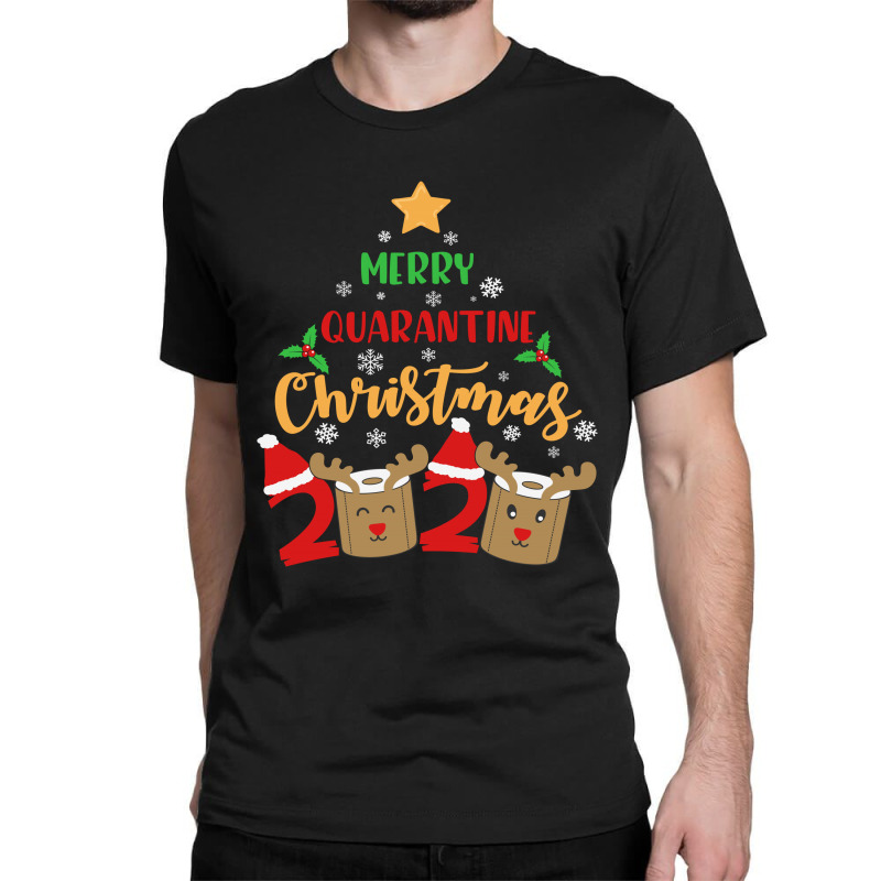 Merry Quarantine Christmas 2020 Classic T-shirt | Artistshot