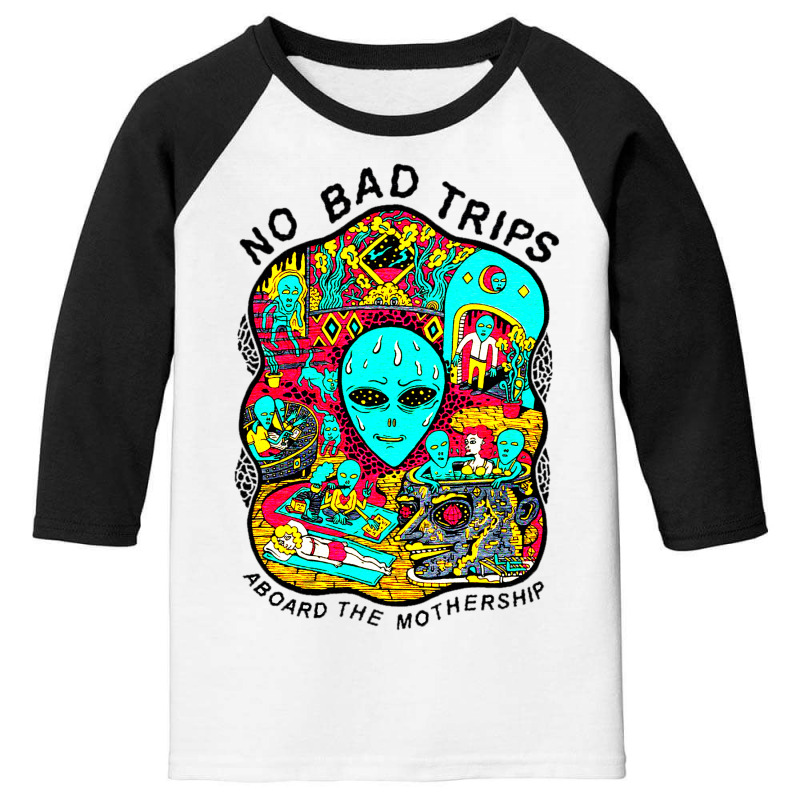 No Bad Trips Youth 3/4 Sleeve | Artistshot