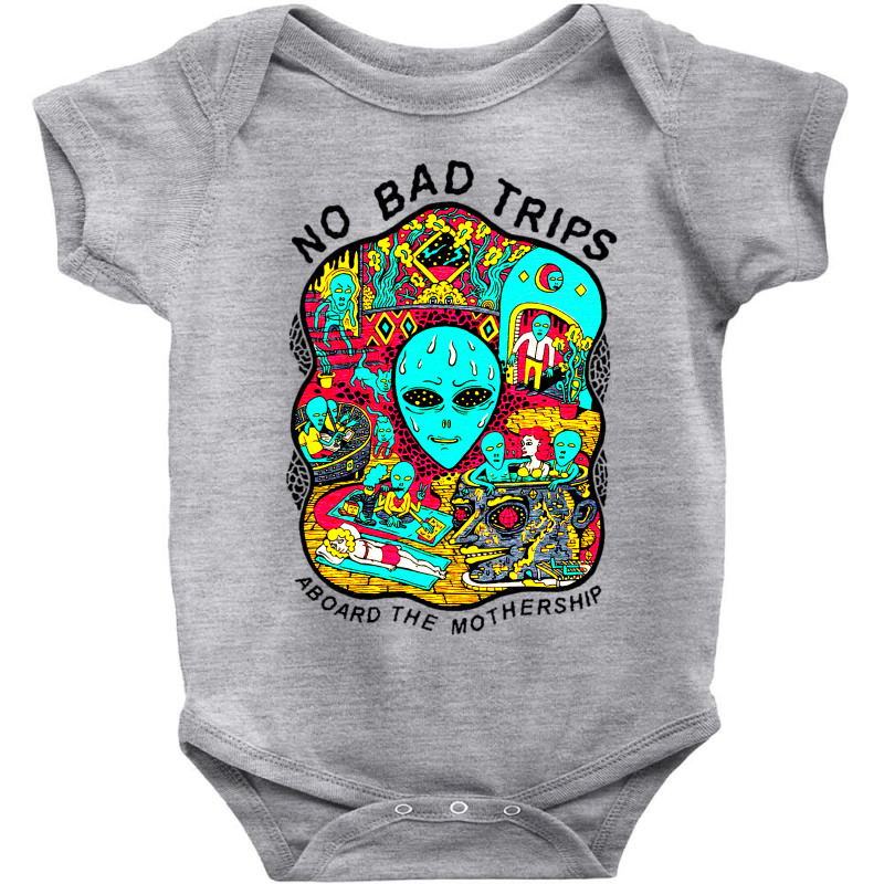 No Bad Trips Baby Bodysuit | Artistshot