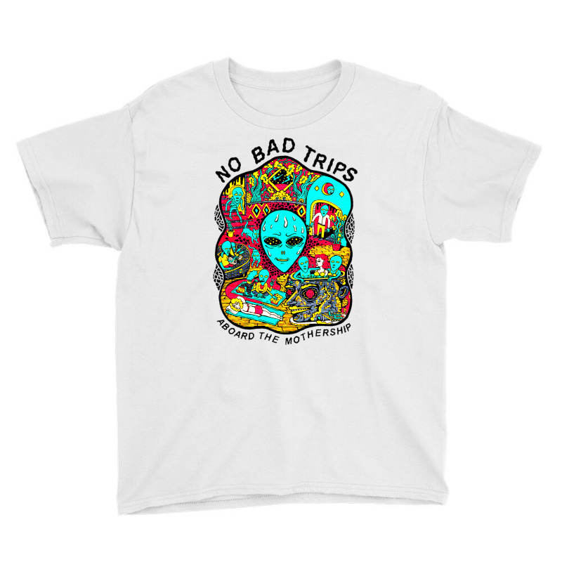 No Bad Trips Youth Tee | Artistshot