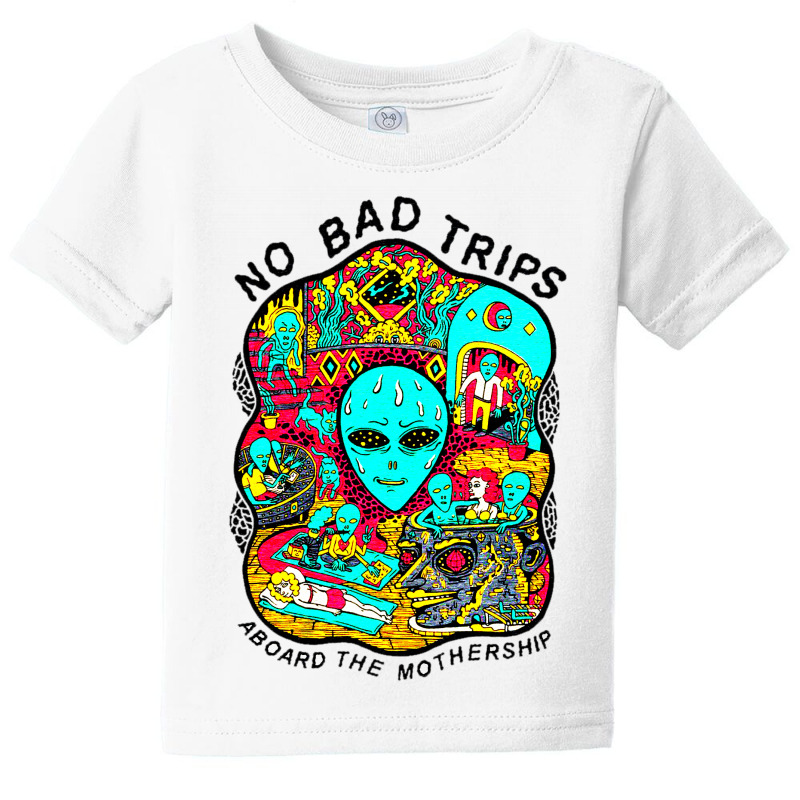 No Bad Trips Baby Tee | Artistshot