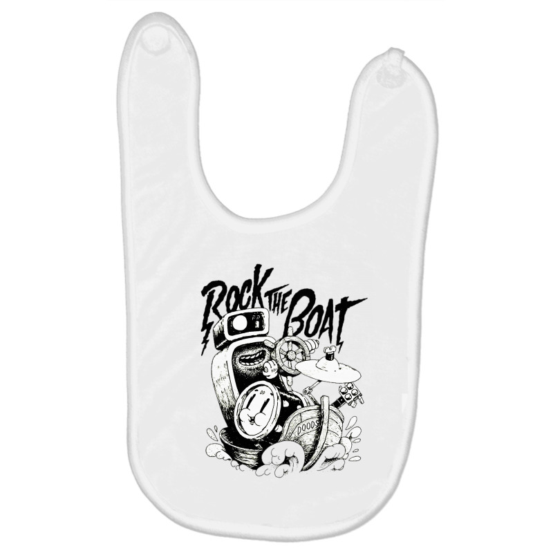 Rock N Roll Music Baby Bibs by zig street | Artistshot