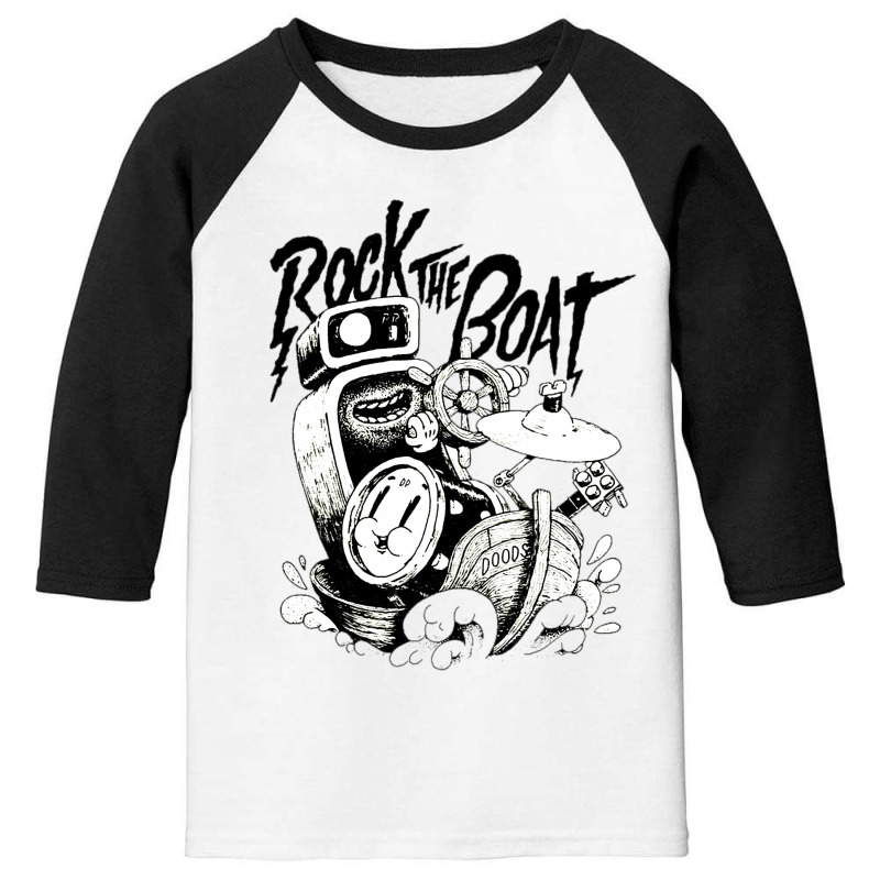 Rock N Roll Music Youth 3/4 Sleeve by zig street | Artistshot