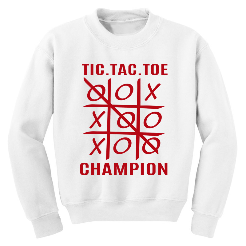 Tick, Tack, Toe Champion Youth Sweatshirt by rardesign | Artistshot