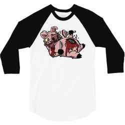 cannibalistic piggy 3/4 Sleeve Shirt | Artistshot