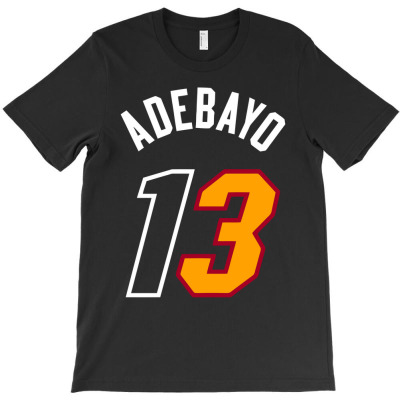 Miami 'heat Adebayo 13 T-shirt Designed By Nitis Arba Nuravita