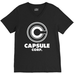 capsule corp (3) V-Neck Tee | Artistshot
