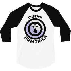 captain armorica 3/4 Sleeve Shirt | Artistshot