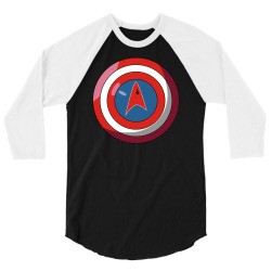 captain federation 2 3/4 Sleeve Shirt | Artistshot