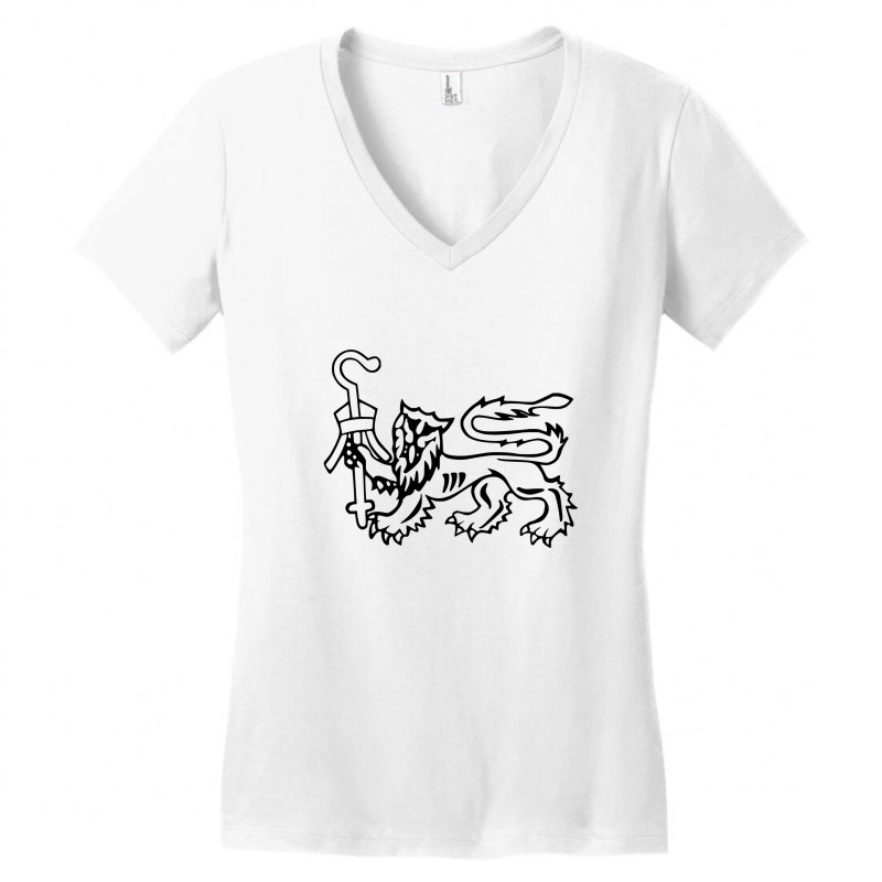 Bacon's College Women's V-Neck T-Shirt by rasyit | Artistshot