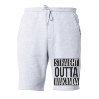 Straight Outta  Africa Fleece Short | Artistshot