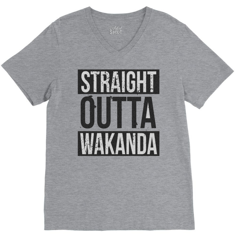 Straight Outta  Africa V-Neck Tee by zig street | Artistshot