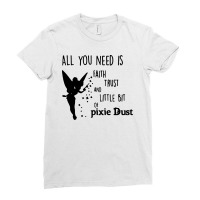 Tinkerbell Ladies Fitted T-shirt | Artistshot