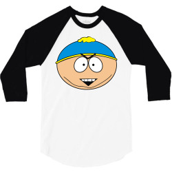cartman tête 3/4 Sleeve Shirt | Artistshot