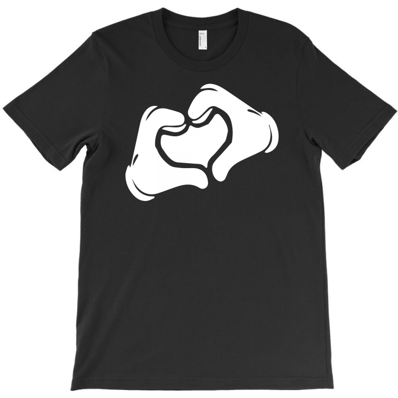 Cartoon Hands Heart T-shirt | Artistshot