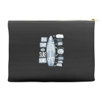 Funny Anatomy Of A Surfboard Accessory Pouches | Artistshot