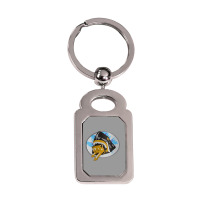 Shark Cat Pineapple Express Silver Rectangle Keychain | Artistshot