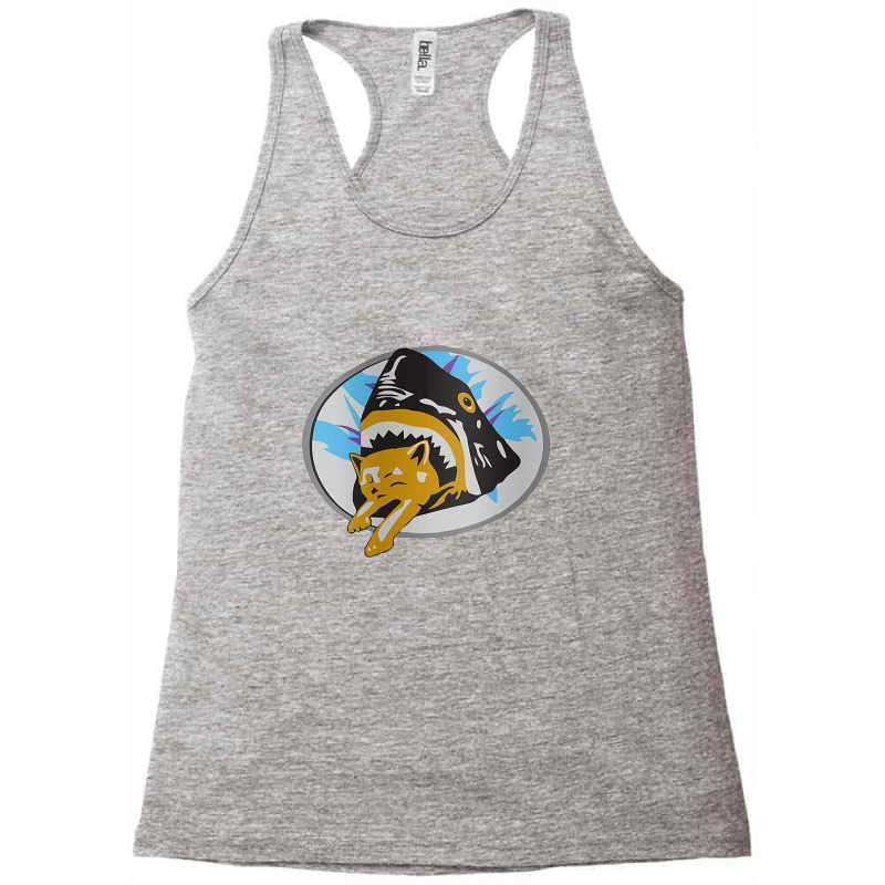 Shark Cat Pineapple Express Racerback Tank | Artistshot