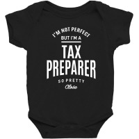 Tax Preparer Job Title Gift Baby Bodysuit | Artistshot