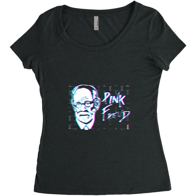 Pinkfreud Art Women's Triblend Scoop T-shirt by jambudemak | Artistshot