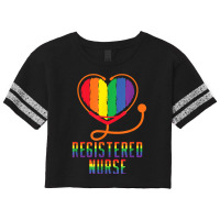 Registered Nurse Stethoscope Lesbian Gay Transgender Lgbt T Shirt Scorecard Crop Tee | Artistshot