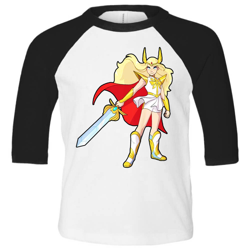 Kids Dreamworks  Magic Sword Toddler 3/4 Sleeve Tee by liqualyfu | Artistshot