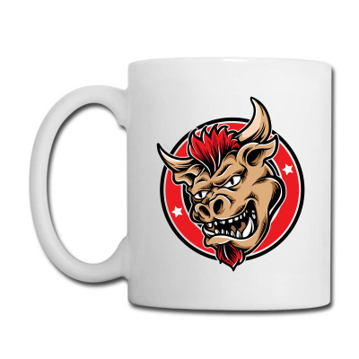 Bull Head 2 Coffee Mug Designed By Tariart