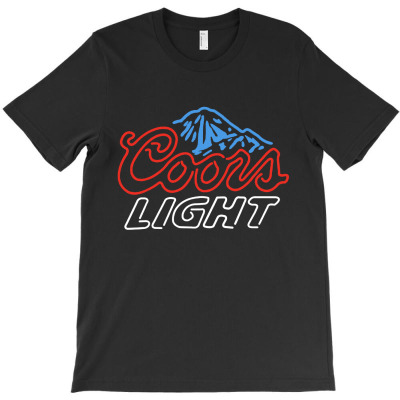 Retro Vintage Coor Light Mountain T-shirt Designed By Nicholas J Pressley