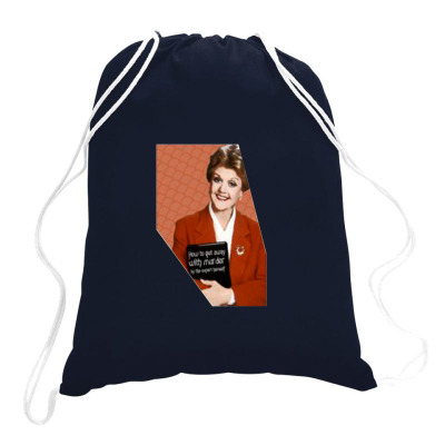 Jessica Fletcher Drawstring Bags Designed By Vidi Almano