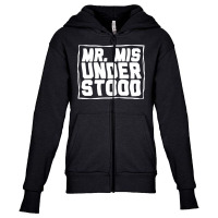 Mr Misunderstood Youth Zipper Hoodie | Artistshot