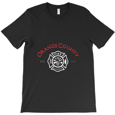 Orange County Fire Authority California Fireman Duty T-shirt Designed By Hajarbor