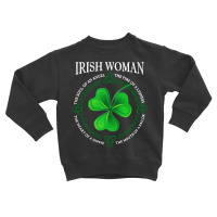 Irish Woman Toddler Sweatshirt | Artistshot