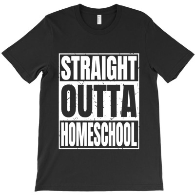 Straight Outta Homeschool T-shirt Designed By Nicholas J Pressley