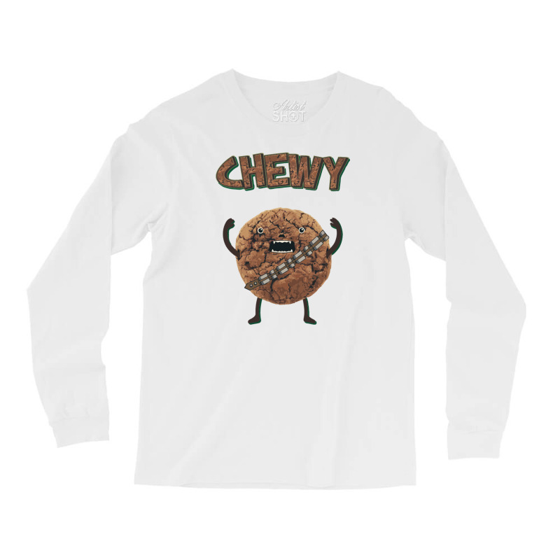 Chewy Chocolate Cookie Wookiee Long Sleeve Shirts | Artistshot