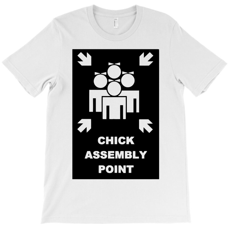 Chick Assembly Point T-shirt | Artistshot